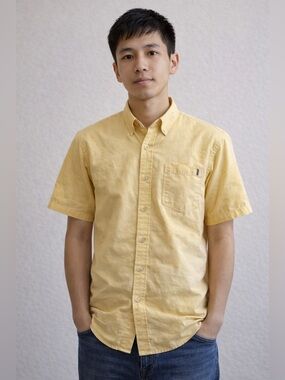 Croft & Barrow Men's Short Sleeve Button-Up Size S